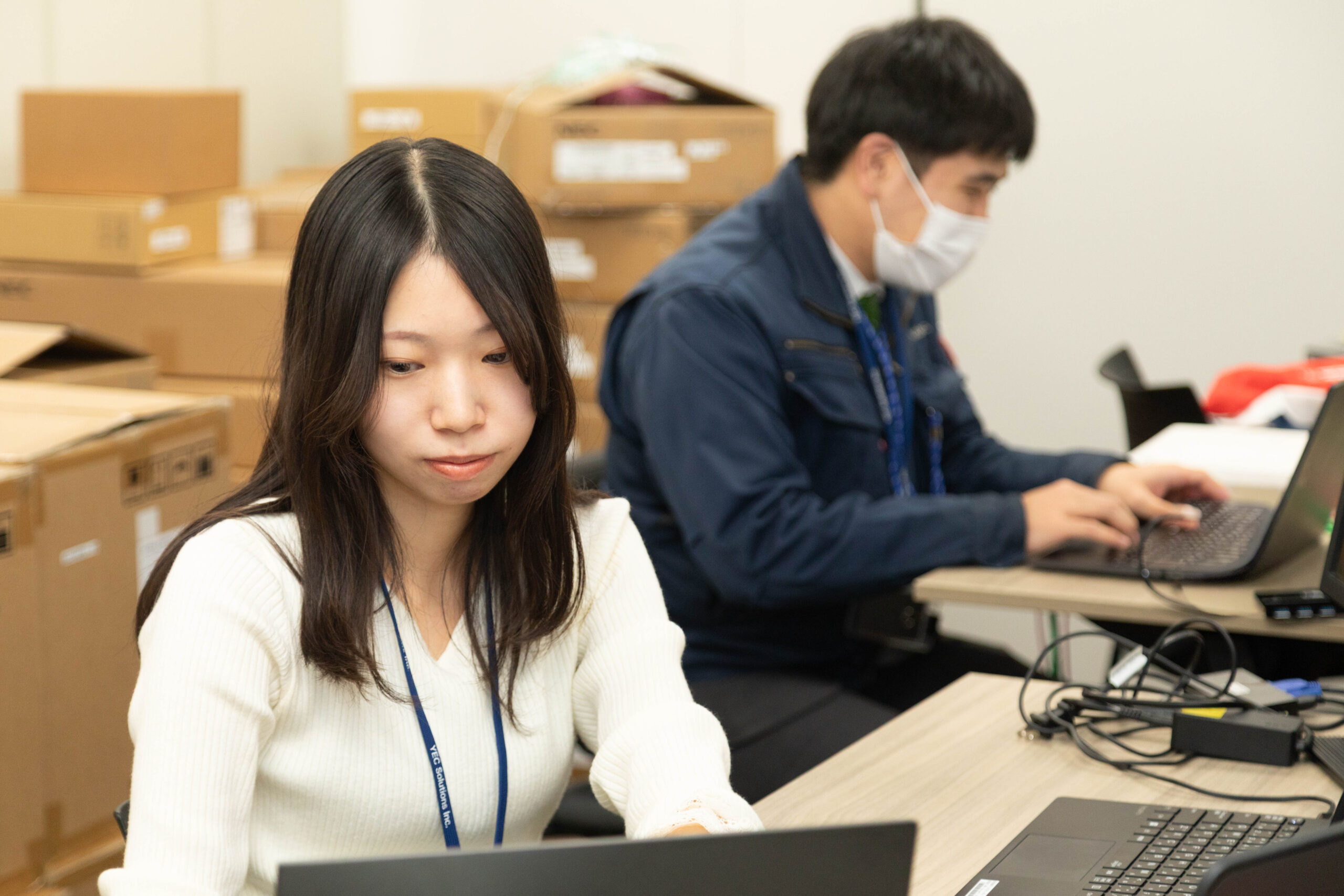 K.Wさんと先輩社員